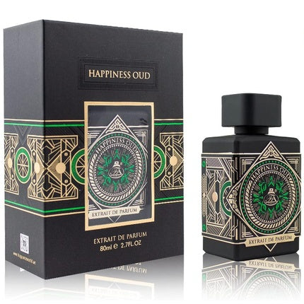 Fragrance World Happiness Oud Extrait De Parfum, Unisex, 80ml