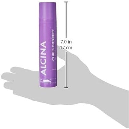 Crema de styling păr, Alcina Strong Curls Concept, 100ml, lavandă
