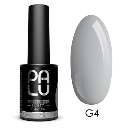 Smalti Unghii Palu, G4, Culoare Gri, 11ml, Sistem Soak Off Hybrid