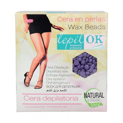 Ceară granule, Depil Ok, Lavandă, 1000g