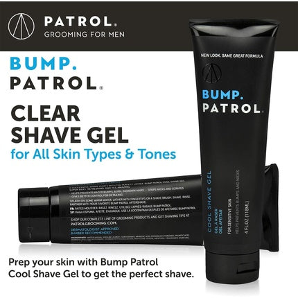 Gel de ras, Bump Patrol, Cool, 113ml, negru