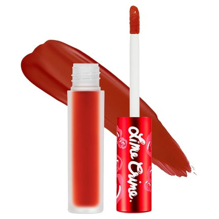 Ruj lichid, Lime Crime, Velvetines, roșu cărămiziu