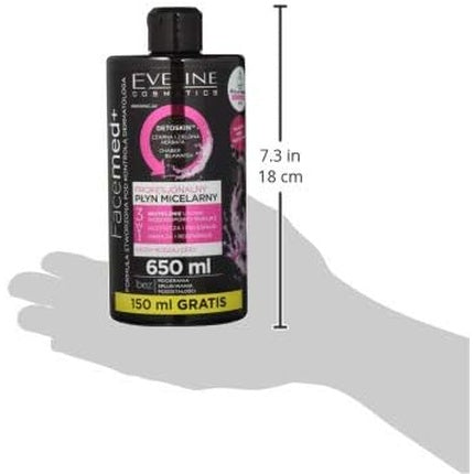 Demachiant lichid, Eveline Cosmetics, Facemed Professional, 650 ml