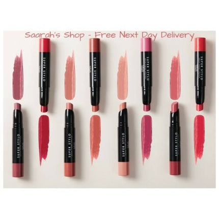 Ruj MUA Makeup Super Stylo Satin, Culoare Roșu Intens, 2.9g