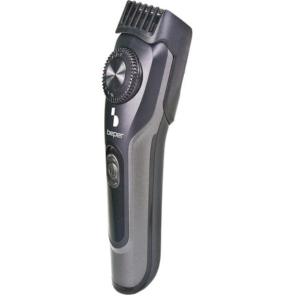 Trimmer barba, Beper, lame otel inoxidabil, reglabil 1-10mm, negru