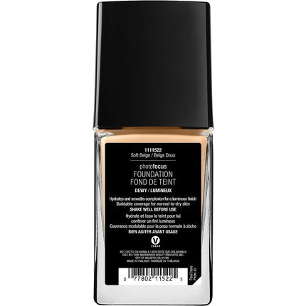 Fond de ten, Wet 'N' Wild Photo Focus Dewy, Soft Beige, Vegan