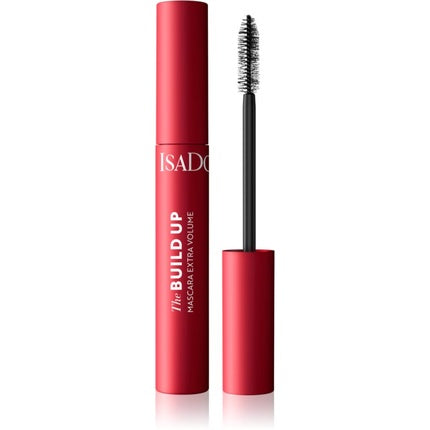 Mascara IsaDora Build Up Extra Volume - Super Black, 10 ml
