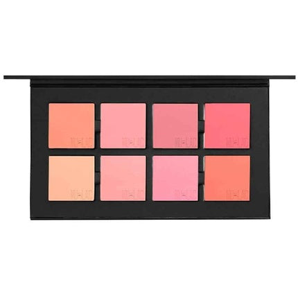 Paleta Blush Mulac Moody Blushes, cutie neagră, 8 culori pastel