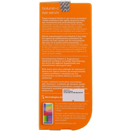 Ser Vitamina C pentru Ochi, Dermalogica Biolumin-C, 15ml