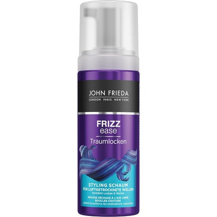 John Frieda Frizz Ease Styling Foam Mousse, cu ulei de moringa, 150ml, pentru bucle aerisite