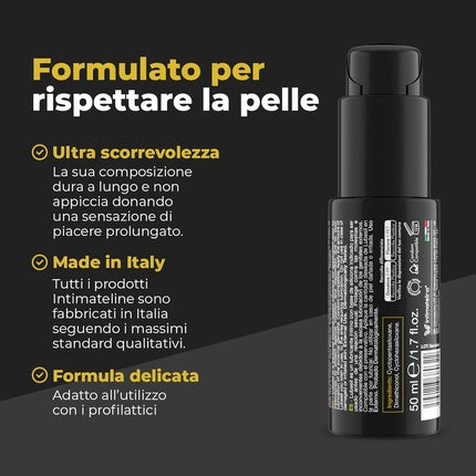 Lubrifiant, Intimateline, Lubesil, 50 ml, Negru