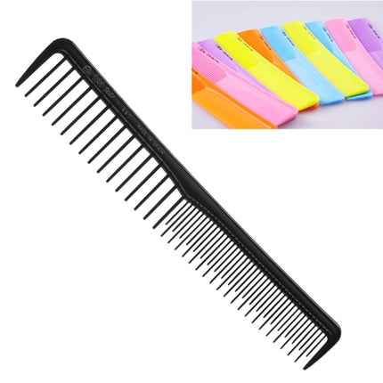 Eurostil Special Color Classic 17 5Cm Comb Whisk - Pieptăn profesional cu dinți dubli (negru)
