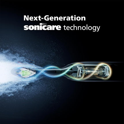 Periuță Electrică Philips Sonicare 5300 cu Tehnologie Sonică și 2 Setări de Intensitate