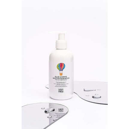 Ulei de corp, Linea Mamma Baby, multivitaminic, alb