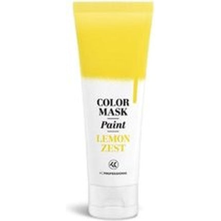 Mască de păr colorantă Kc Professional Color Mask Paint Lemon Zest, galben alb, 75 ml