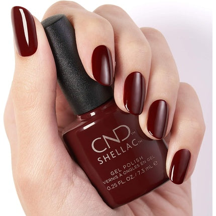 Gel Polish, CND, Shellac, roșu oxblood, 7.3ml