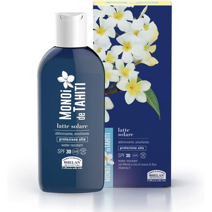 Lapte Solar SPF30, Helan, Monoi de Tahiti, 200ml, cu extract de frangipani