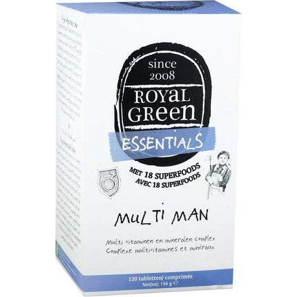 Vitamine, Royal Green, Multi Man, 60 tablete alb