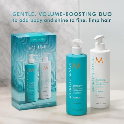 Set Șampon și Balsam Moroccanoil Extra Volume, 250ml + 250ml