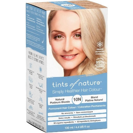 Vopsea de par Tints Of Nature 10N Blond Platinat 130ml