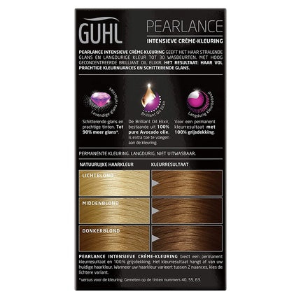Vopsea de păr Guhl Pearlance Intensive Cream Color 72 Medium Golden Blonde