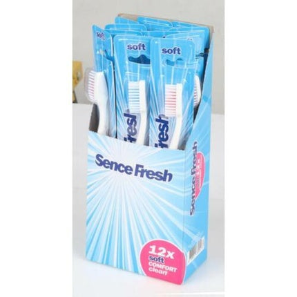Periuță de dinți Sence Fresh - 144 buc, soft