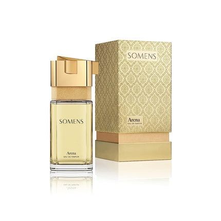 Parfum unisex, Somens, Arena, capac auriu