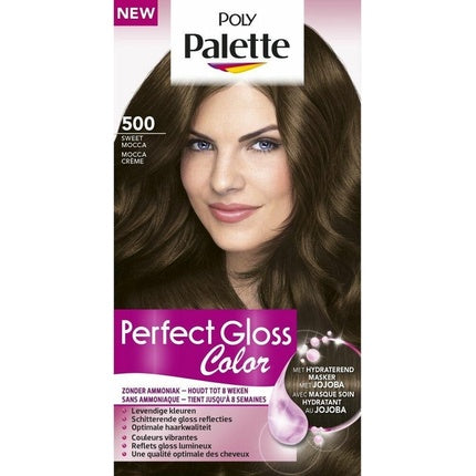 Vopsea de păr, Poly Palette, Perfect Gloss 500, natural