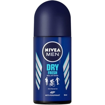 NIVEA MEN Dry Fresh Anti-Perspirant Deodorant Roll On, 50ml