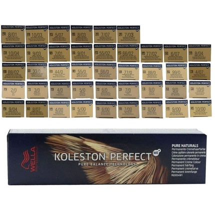 Vopsea pentru păr, Wella, Koleston Perfect ME, Pure Naturals, 60ml