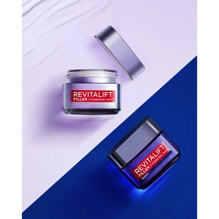 Cremă de noapte anti-îmbătrânire, L'Oréal, Revitalift Filler, 50ml