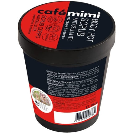 Scrub Corp Café Mimi Anticelulitic Ardei Roșu