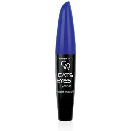 Golden Rose Matte Catseye Blue Eyeliner, Water Resistant