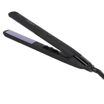 Planșă electrică de păr Eurostil Electra Easy Plancha, negru cu elemente mov