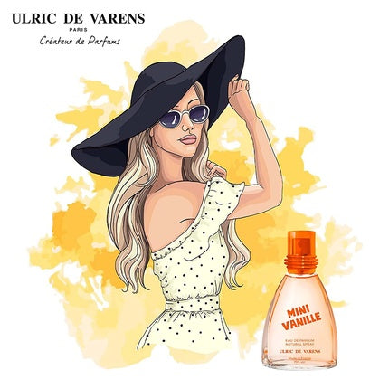 Parfum, Ulric de Varens, Mini Vanille, 25ml, portocaliu