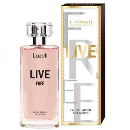 Perfum Spray Lazell Live Free pentru femei 100 ml roz