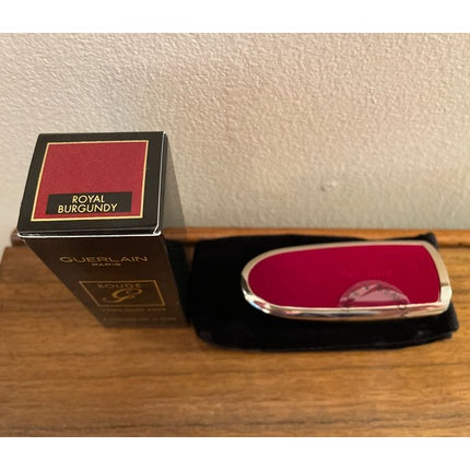 Guerlain Rouge G Royal Burgundy Velvet Lipstick Case