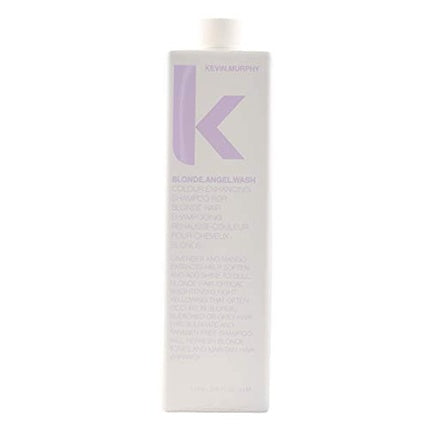 Șampon pentru păr blond, Kevin Murphy, Blonde Angel Wash, 1000ml, ambalaj alb cu accente mov