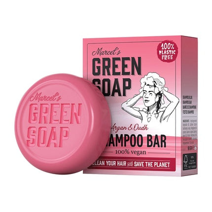 Șampon Solid Marcel's Green Soap – Argan & Oudh, Vegan, Fără Plastic
