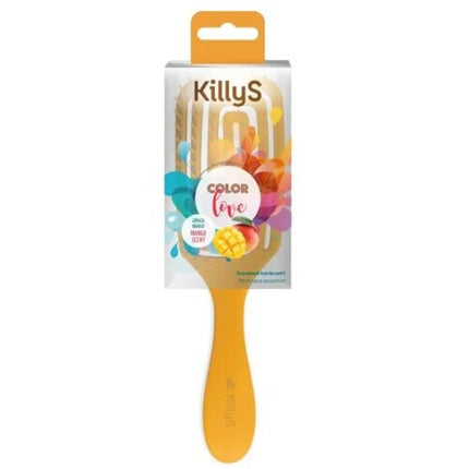 Perie de Păr Scented Color Love Mango, KillyS, Plastic, Galben