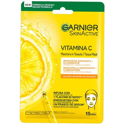 Masca de fata, Garnier, Skinactive Vitamin C, 30g