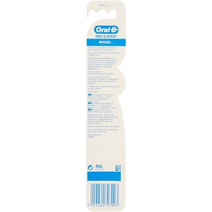 Periuță de dinți, Oral-B, Pro-Expert, alb-albastru