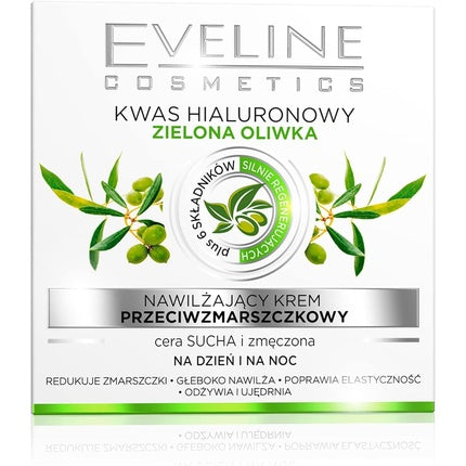 Cremă de față, Eveline Cosmetics, Olive, 50ml