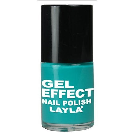Layla Gel Effect Nail Polish Tropical Island, Verde Turcoaz, 0.01l