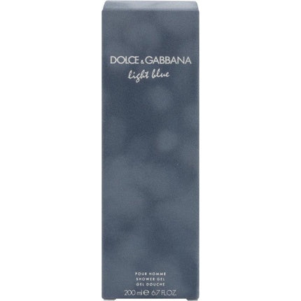 Gel de duș, Dolce & Gabbana, Light Blue, 200 ml, albastru