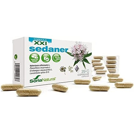 Supliment alimentar, Soria Natural, Sedaner Formula XXI, 30 capsule