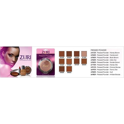 Pudră Compactă Zuri, Ebony Whisper