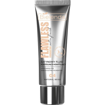 Fond de ten Bielenda Flawless Foundation Satin Correcting and Adapting Fluid 04 Natural