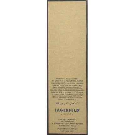 Apa de Toaleta, Lagerfeld, Classic, 50ml