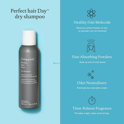 Șampon uscat, Living Proof, Perfect Hair Day, 112g, gri